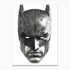 Batman Mask Canvas Print