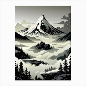 Mountain Landscape 4 Canvas Print