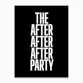 After Party Canvas Print