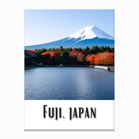 Fuji, Japan Canvas Print