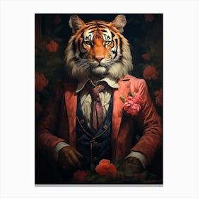 Tiger Portrait 1 Canvas Print