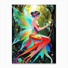 Rainbow Fairy 1 Canvas Print