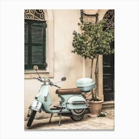 Vespa 1 Canvas Print