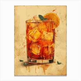 Iced Tea 21 Canvas Print