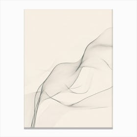 Abstract Smoke Canvas Print