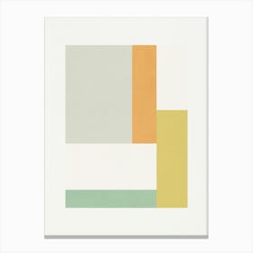 ABSTRACT MINIMALIST GEOMETRY - YG02 Canvas Print