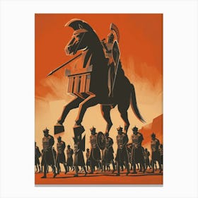 Fake Horse Canvas Print