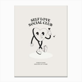 Self Love Social Club Canvas Print