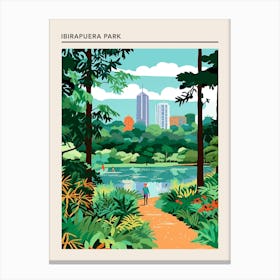 Ibirapuera Park Sao Paulo 3 Canvas Print