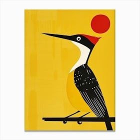 Yellow Woodpecker 2 Canvas Print