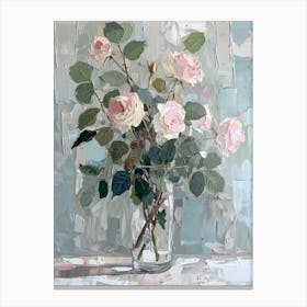 A World Of Flowers Roses 3 Painting Canvas Print