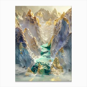 Mountain Stream Canvas Print