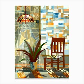 Chair In A Room Canvas Print