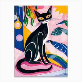 Black Cat 37 Canvas Print