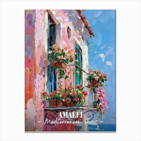 Mediterranean Views Amalfi 2 Canvas Print