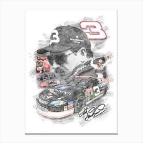 Dale Earnhardt Canvas Print