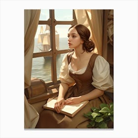 Victorian Girl Canvas Print