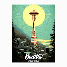 Seattle United States Canvas Print