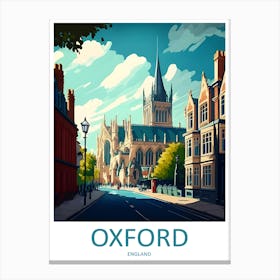 England Oxford Travel 1 Canvas Print