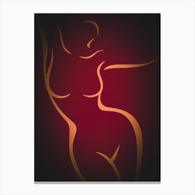 Woman'S Body 2 Canvas Print