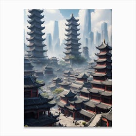 city 1 Canvas Print