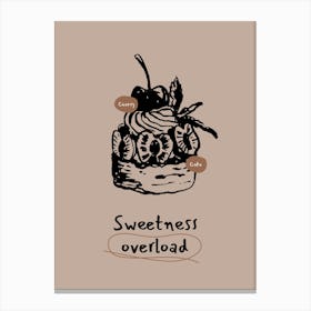 Sweetness Overload Canvas Print