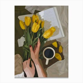 Yellow Tulips Canvas Print