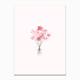 Bunch Of Flowers Canvas Print