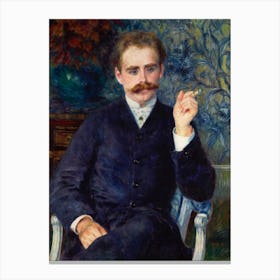 Albert Cahen D Anvers (1881), Pierre Auguste Renoir Canvas Print