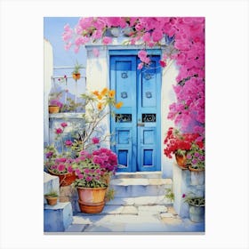 Blue Door 2 Canvas Print