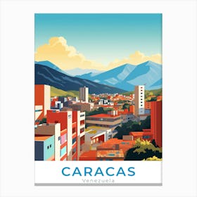 Venezuela Caracas Travel Canvas Print