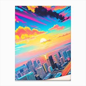 Skylines Canvas Print