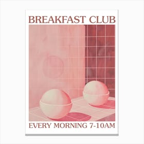 Breakfast Club Energy Balls 4 Canvas Print