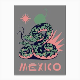 Cascabel Mexico Canvas Print