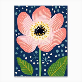 Anemone Flower Canvas Print