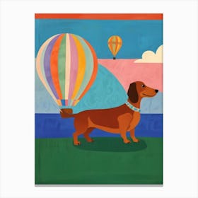 Hot Dog Canvas Print