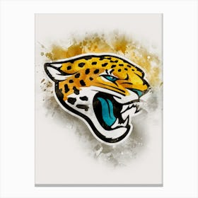 Jacksonville Jaguars Painting Canvas Print