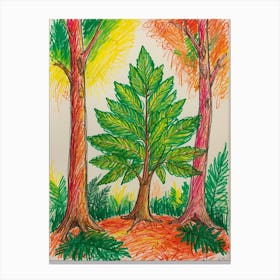 Tree In The Forest 1 Canvas Print