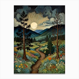 William Morris Road To Nowhere Canvas Print