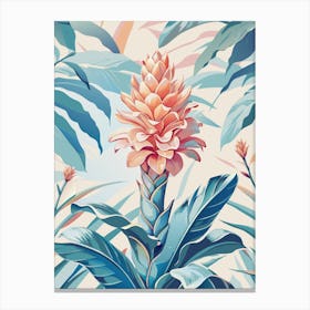 Tropical Flower Canvas Print