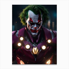 Iron Joker 1 Canvas Print