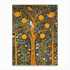 William Morris Tree Of Life 14 Canvas Print