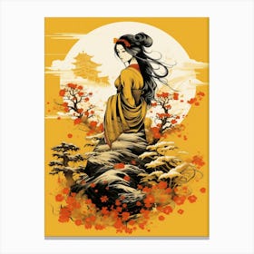 Asian Girl 5 Canvas Print