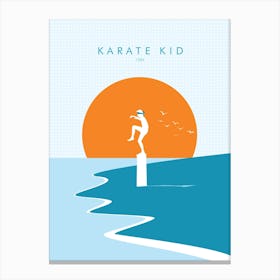 Karate Kid Canvas Print