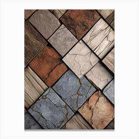 Tile Background Canvas Print