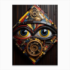 Eye Of The Machine Canvas Print