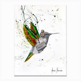 Hummingbird Beats Canvas Print