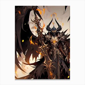 Demon 3 Canvas Print