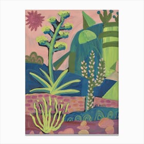 Cactus Stacks Canvas Print