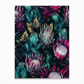 Autumn flowers 1 Canvas Print